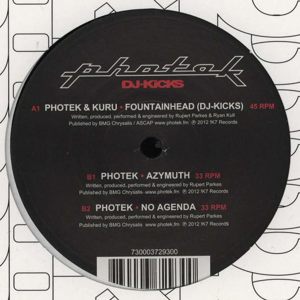 Photek - DJ Kicks EP