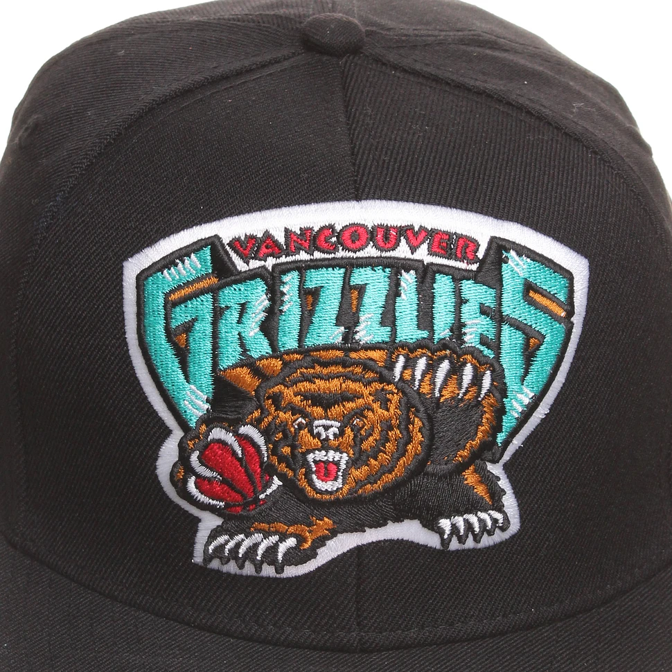 Mitchell & Ness - Vancouver Grizzlies NBA XL Logo Snapback Cap