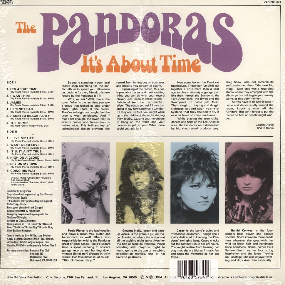 The Pandoras - It's About Time