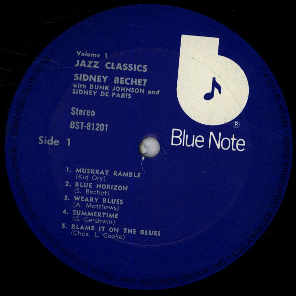 Sidney Bechet - Jazz Classics Volume 1