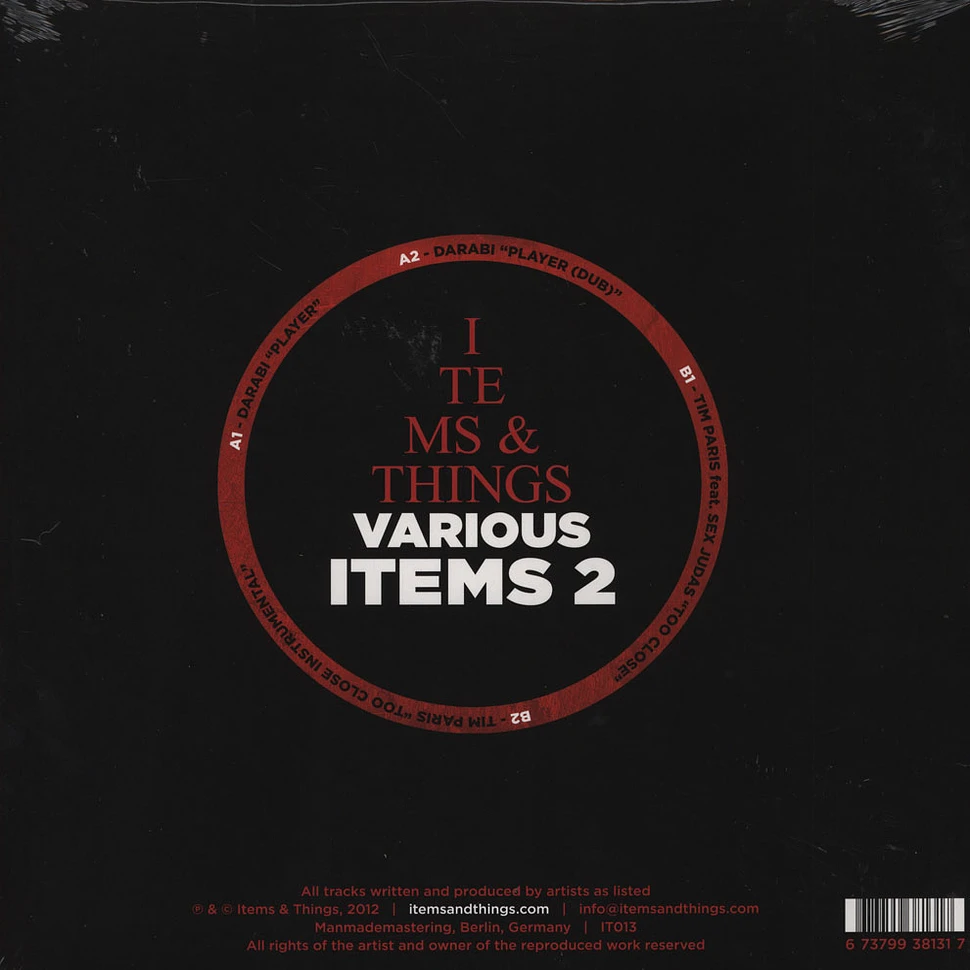 Darabi / Tim Paris - Various Items 2