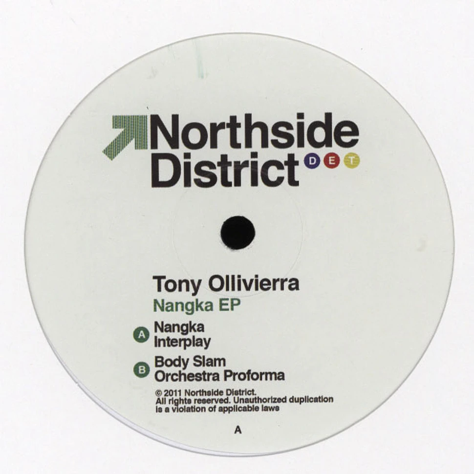 Tony Olliverra - Nangka EP