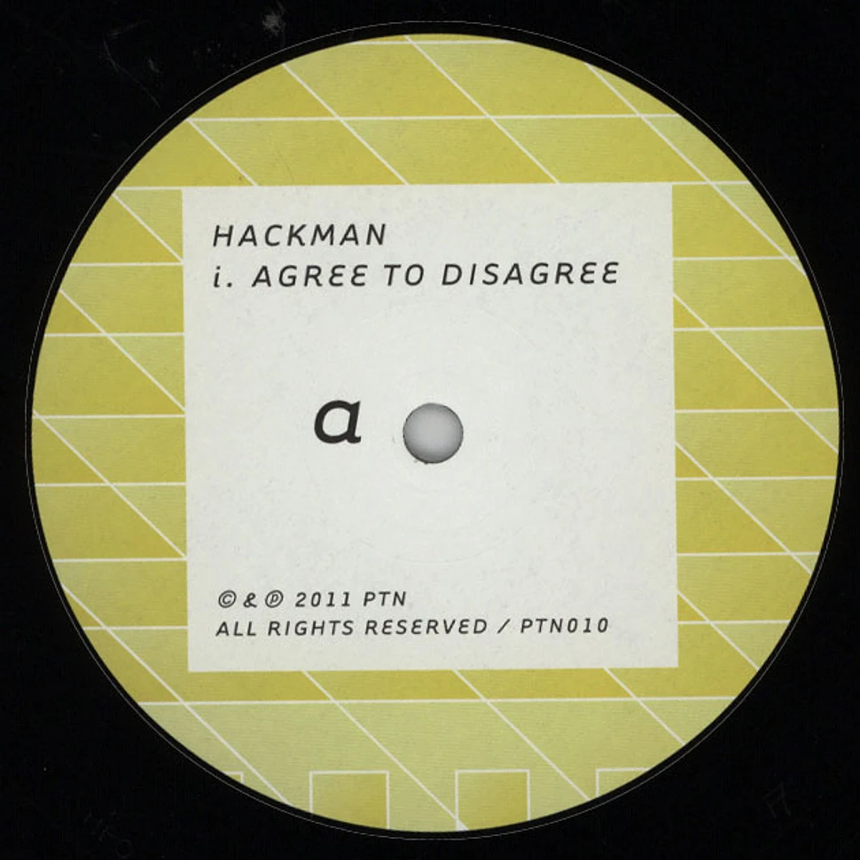 Hackman - Agree To Disagree