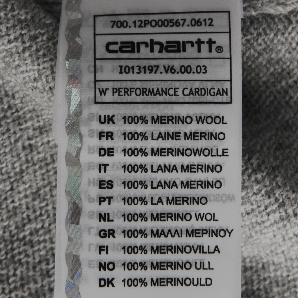 Carhartt WIP - Performance Women Cardigan