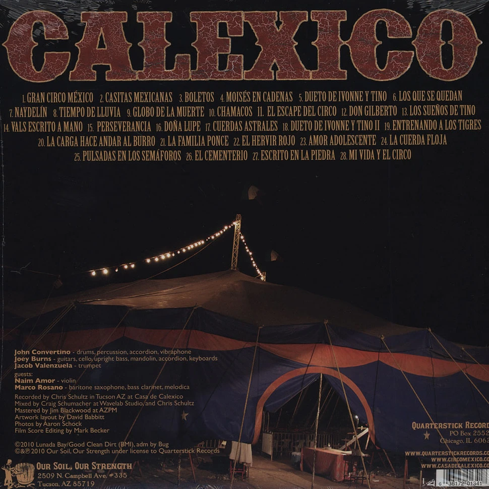 Calexico - Circo - A Soundtrack By Calexico