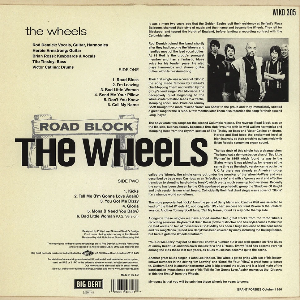 The Wheels - Road Block
