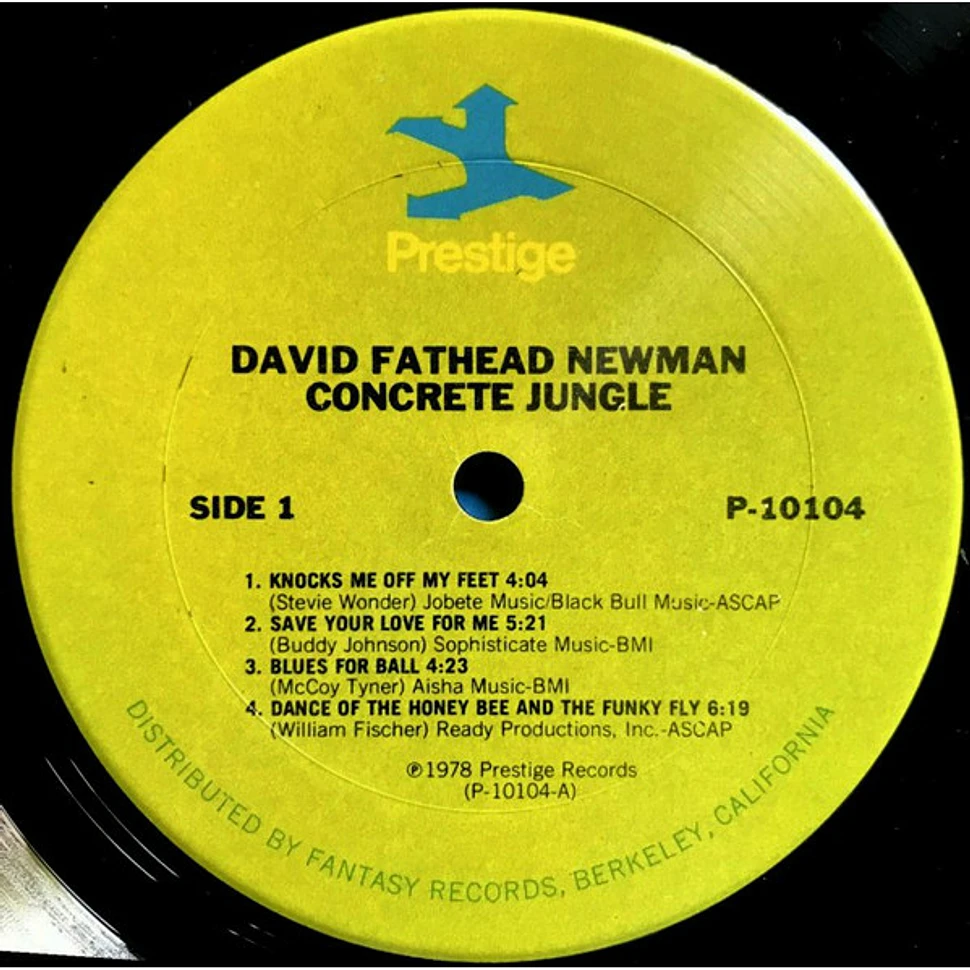 David "Fathead" Newman - Concrete Jungle