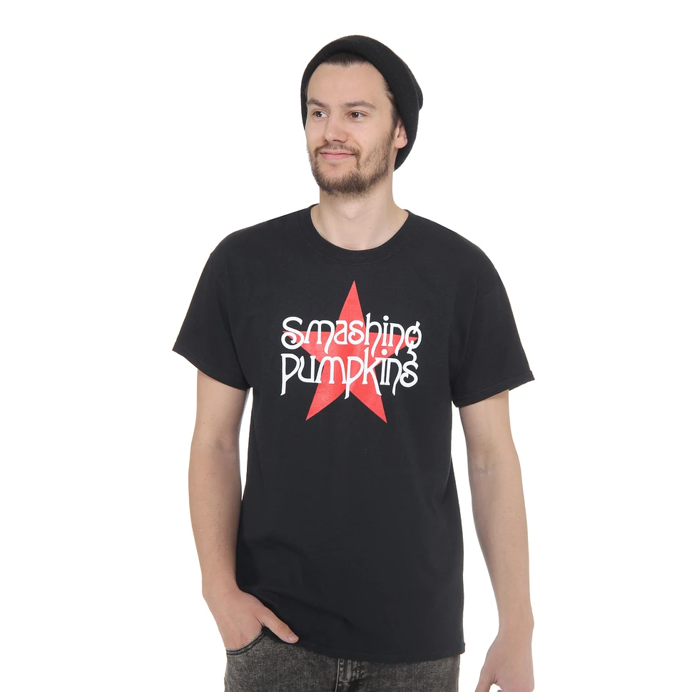 The Smashing Pumpkins ブラックTシャツ 大特価】ブラック Smashing Pumpkins ビンテージ古着風 ユニ