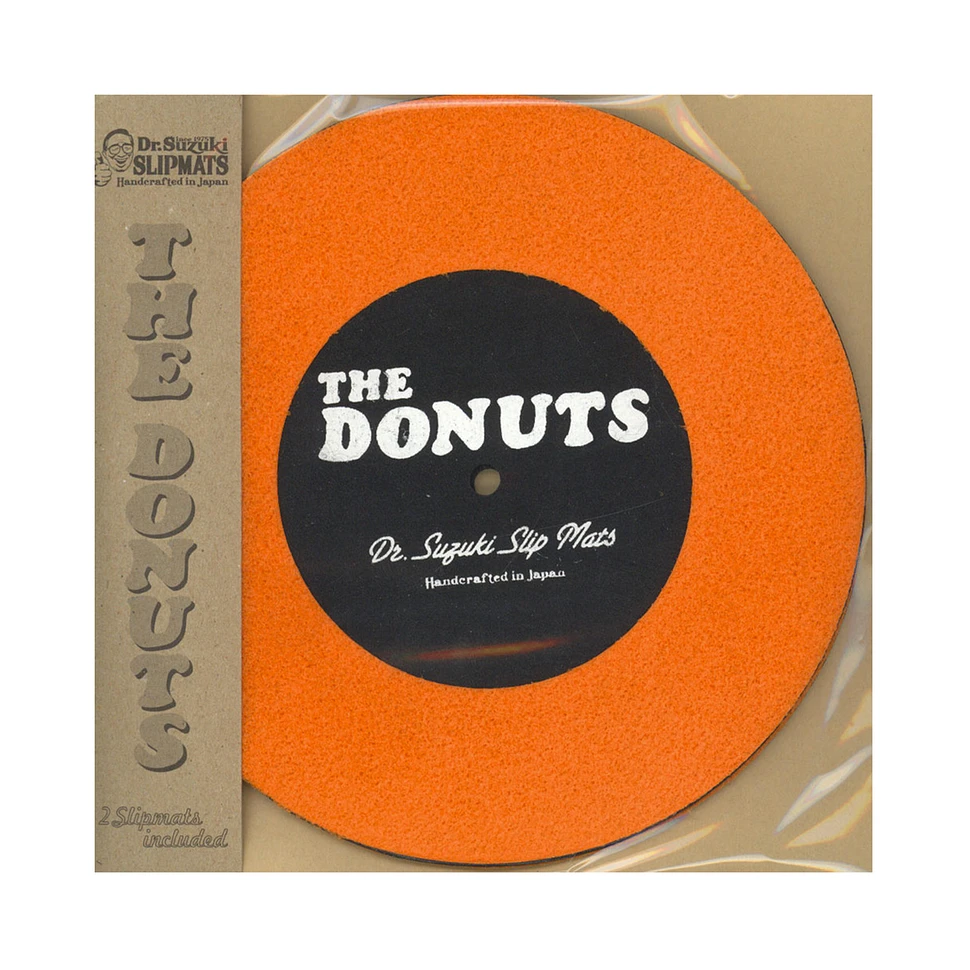 Dr. Suzuki - 7" The Donuts 45 Slipmats Black Edition