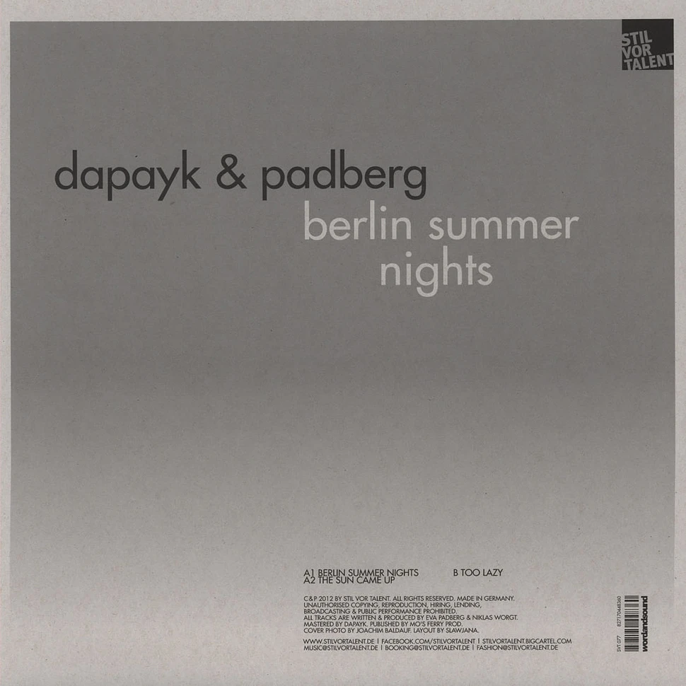 Dapayk & Padberg - Berlin Summer Nights