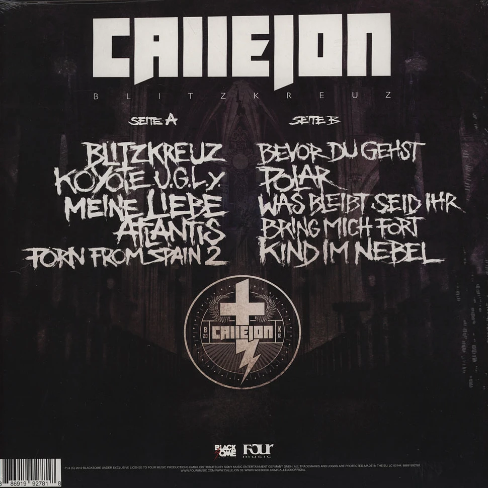 Callejón - Blitzkreuz