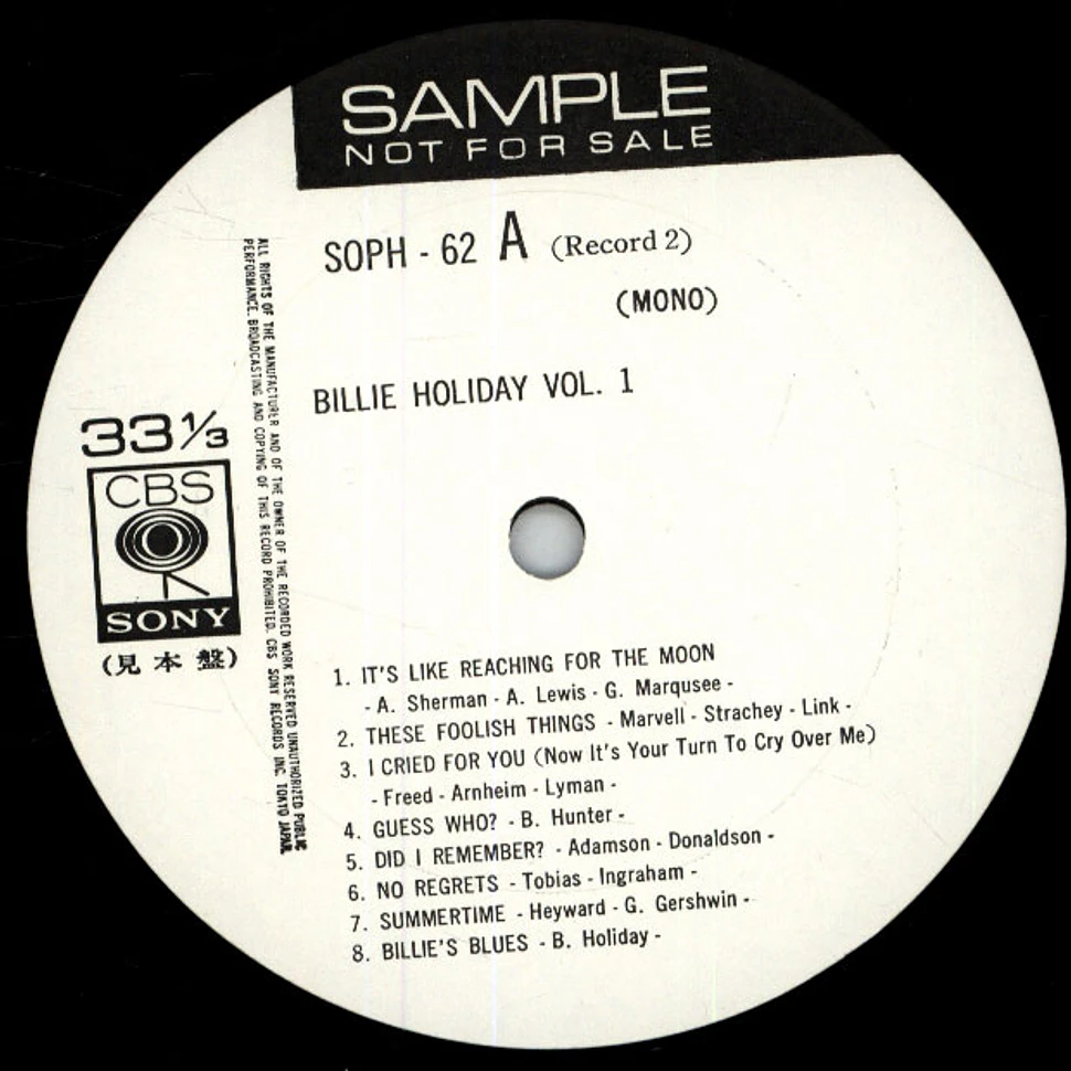 Billie Holiday - Billie Holiday Vol. 1