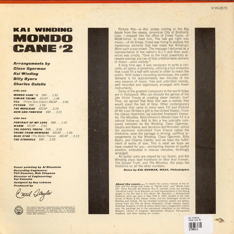 Kai Winding - Mondo Cane #2