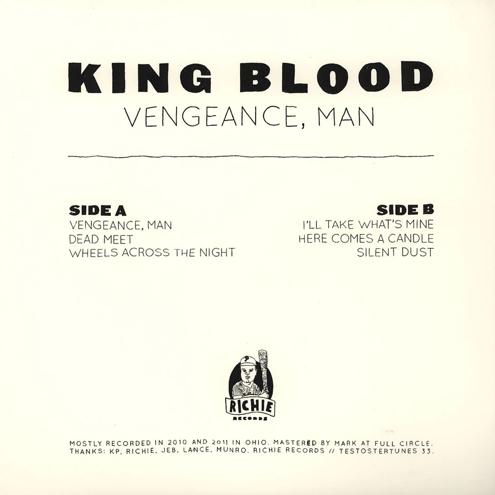 King Blood - Venegance, Man