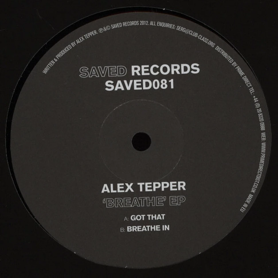 Alex Tepper - Breathe EP