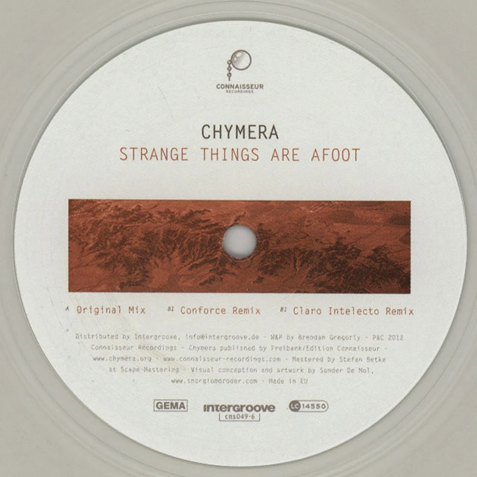 Chymera - Strange Things Are Afoot