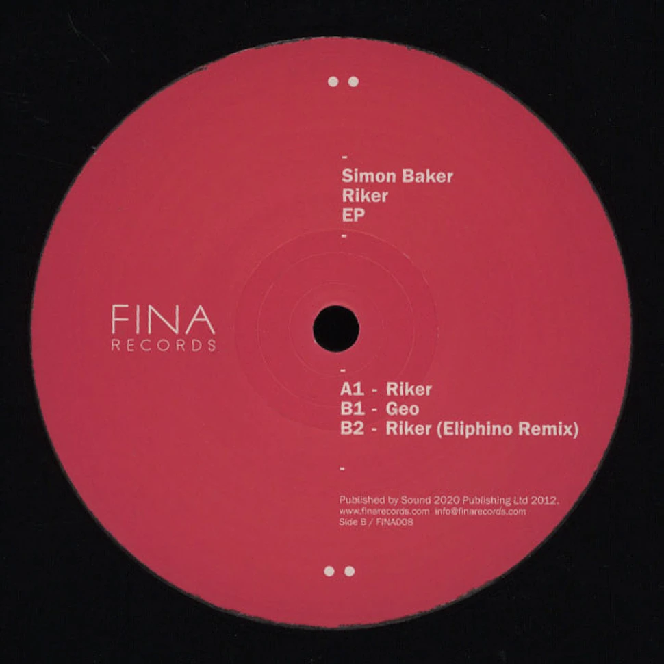 Simon Baker - Riker EP
