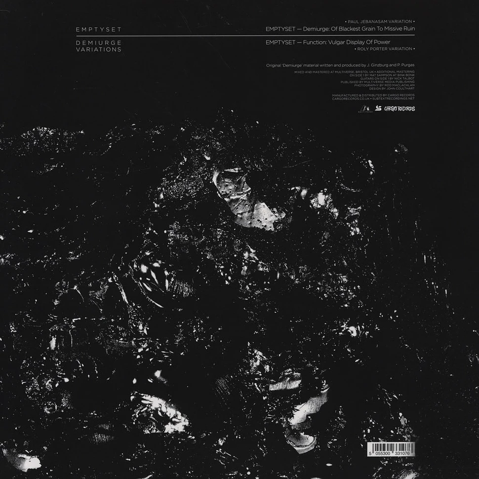 Emptyset - Demiurge Variations EP