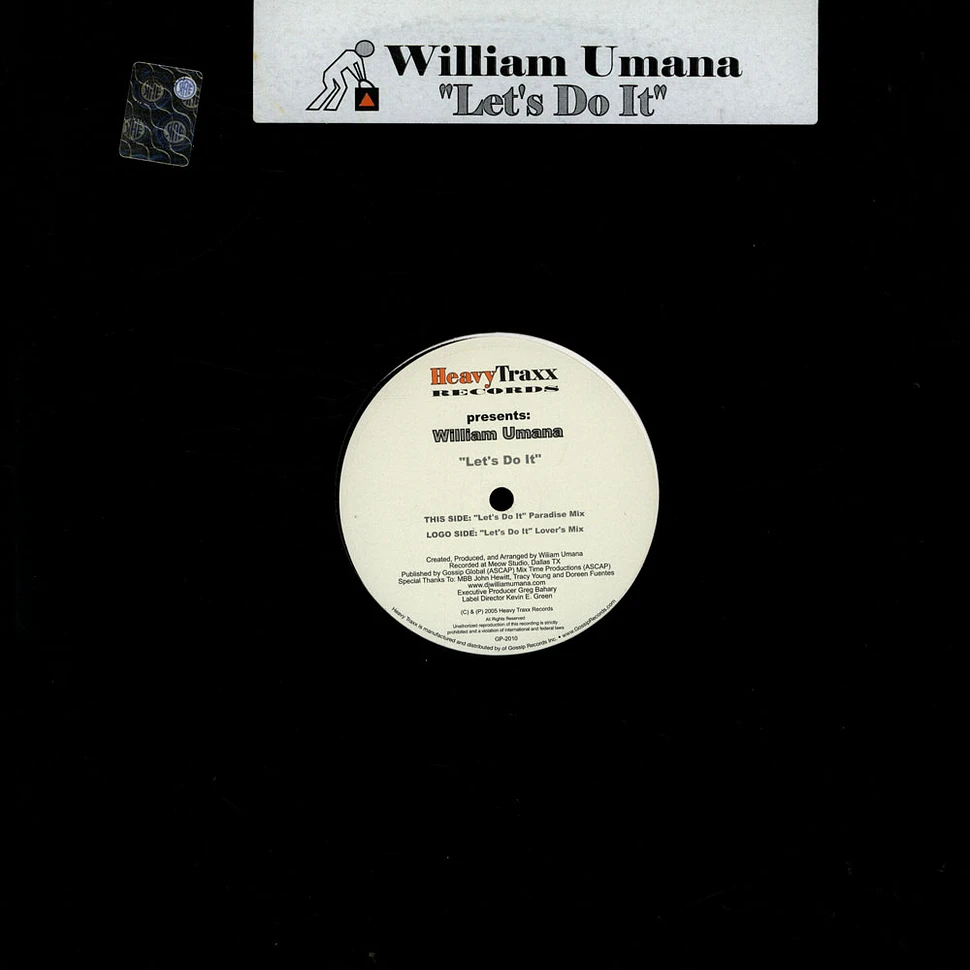 William Umana - Let's Do It