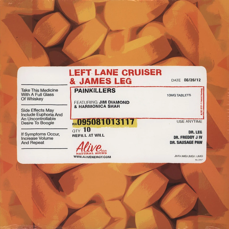 Left Lane Cruiser & James Leg - Pain Killers
