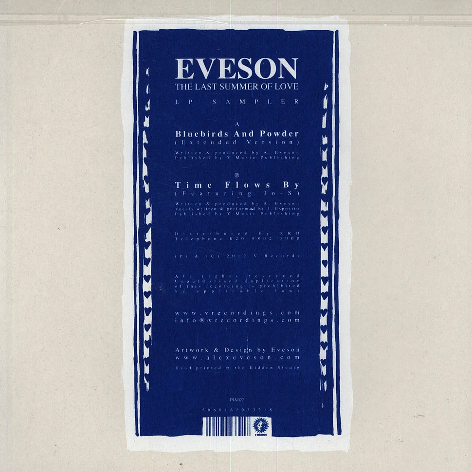 Eveson - The Last Summer Of Love Album Sampler
