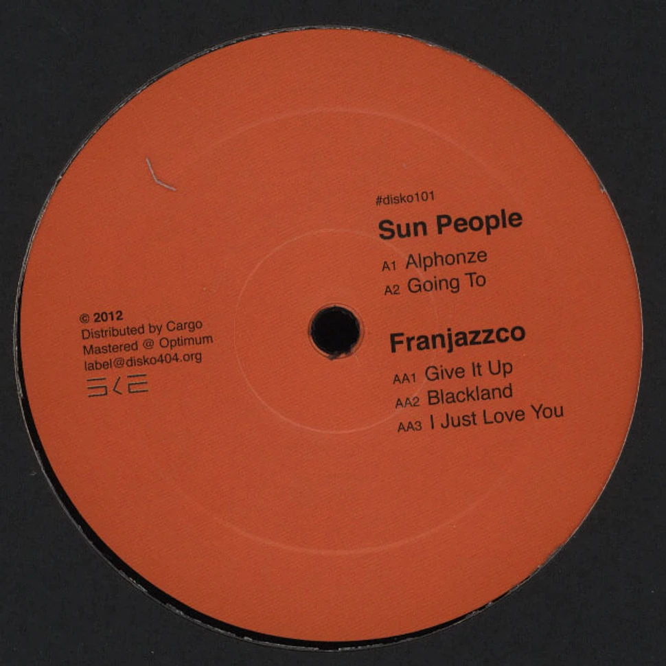 Sun People / Franjazzco - Split EP