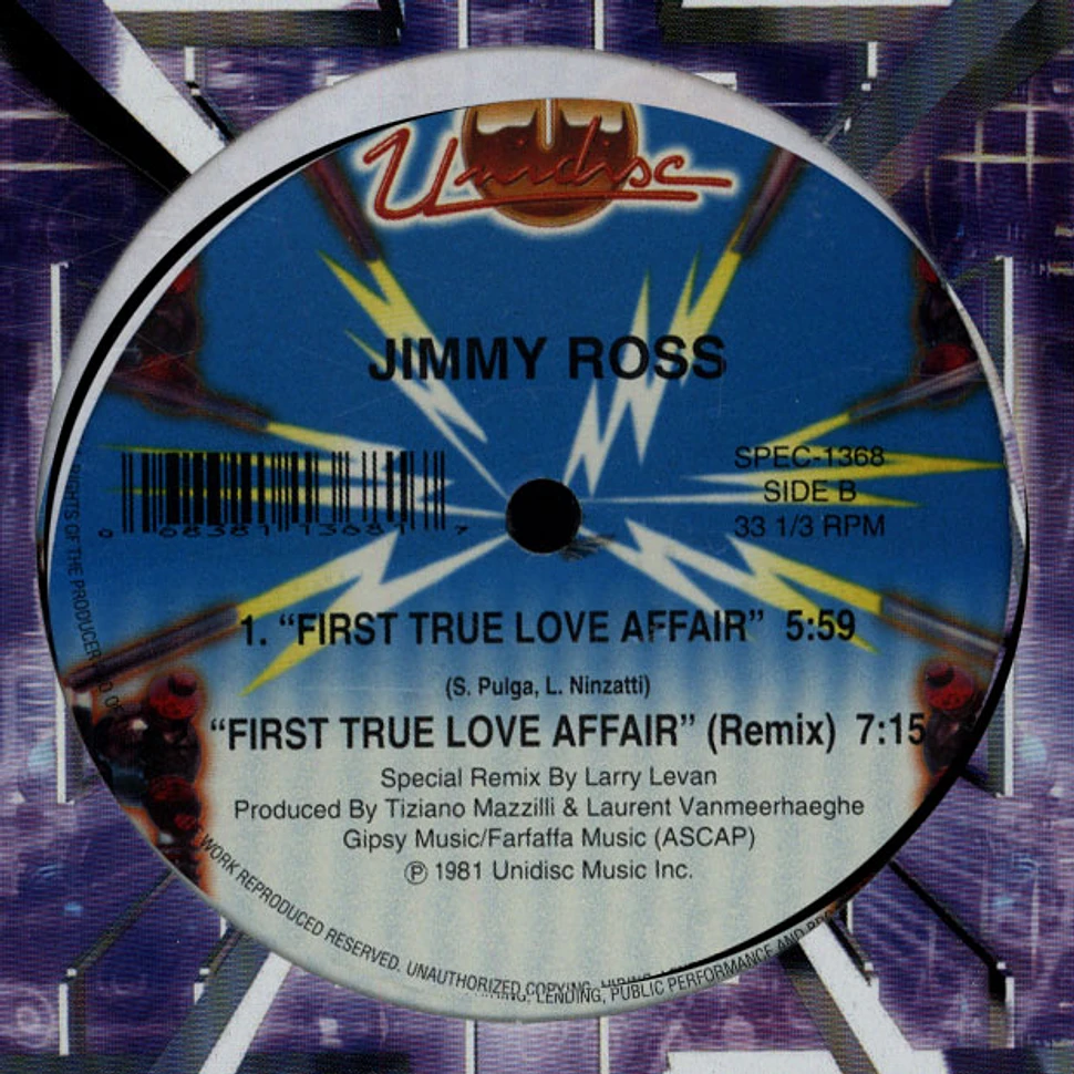 Jimmy Ross - Fall Into A Trance / First True Love Affair