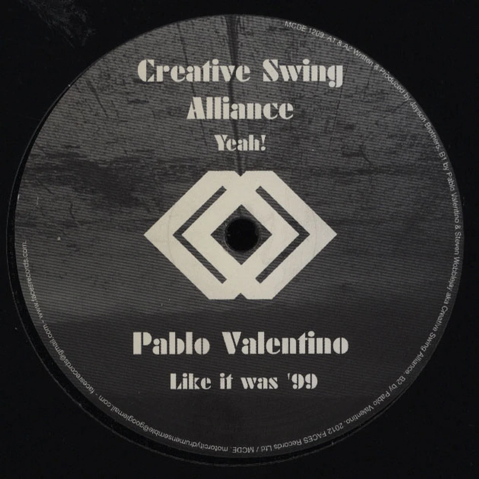 Jayson Brothers / Creative Swing Alliance / Pablo Valentino - Drop Back / Yeah! / Like It Was '99