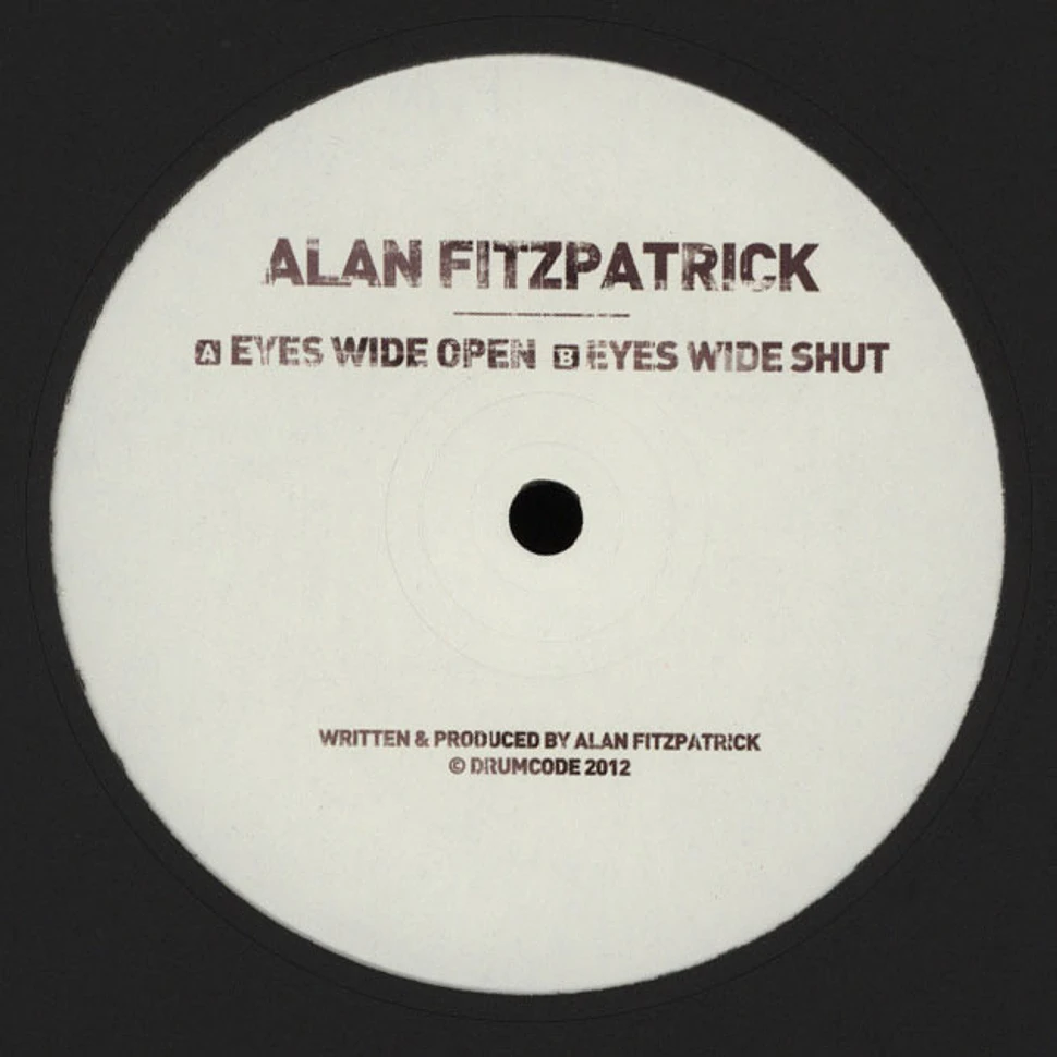 Alan Fitzpatrick - Eyes Wide Open EP
