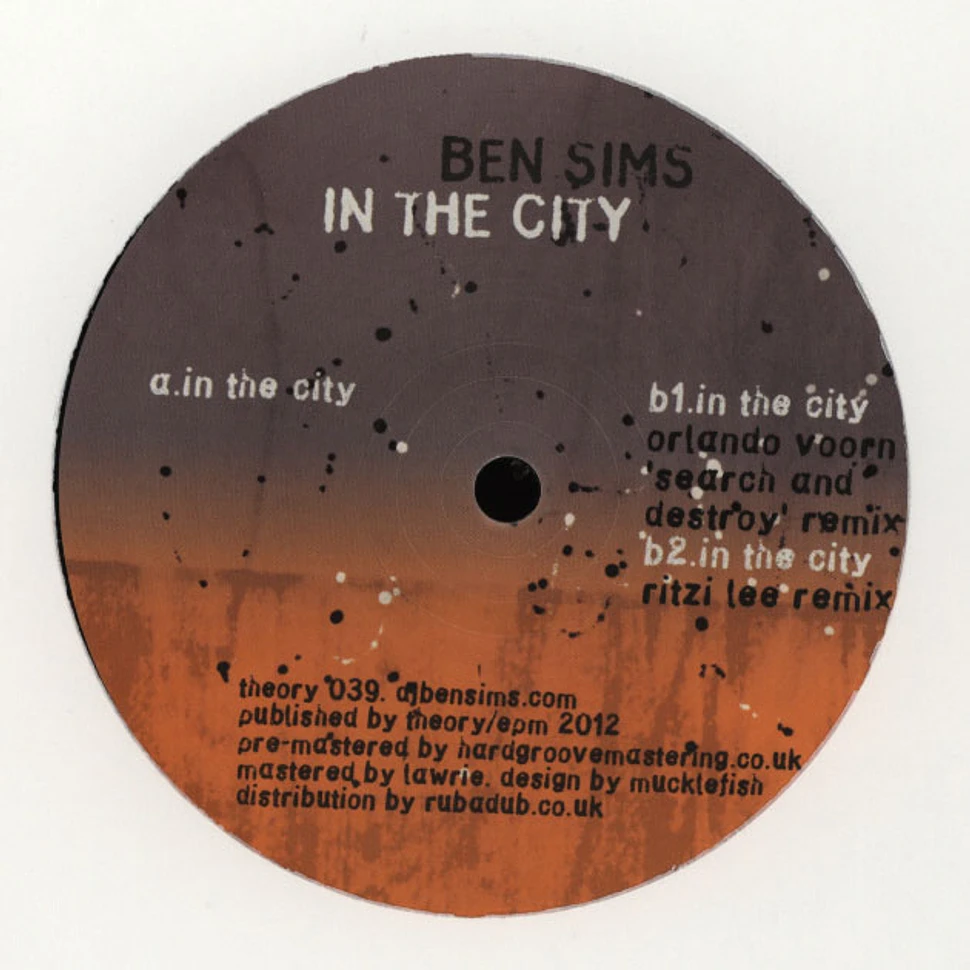 Ben Sims - In The City