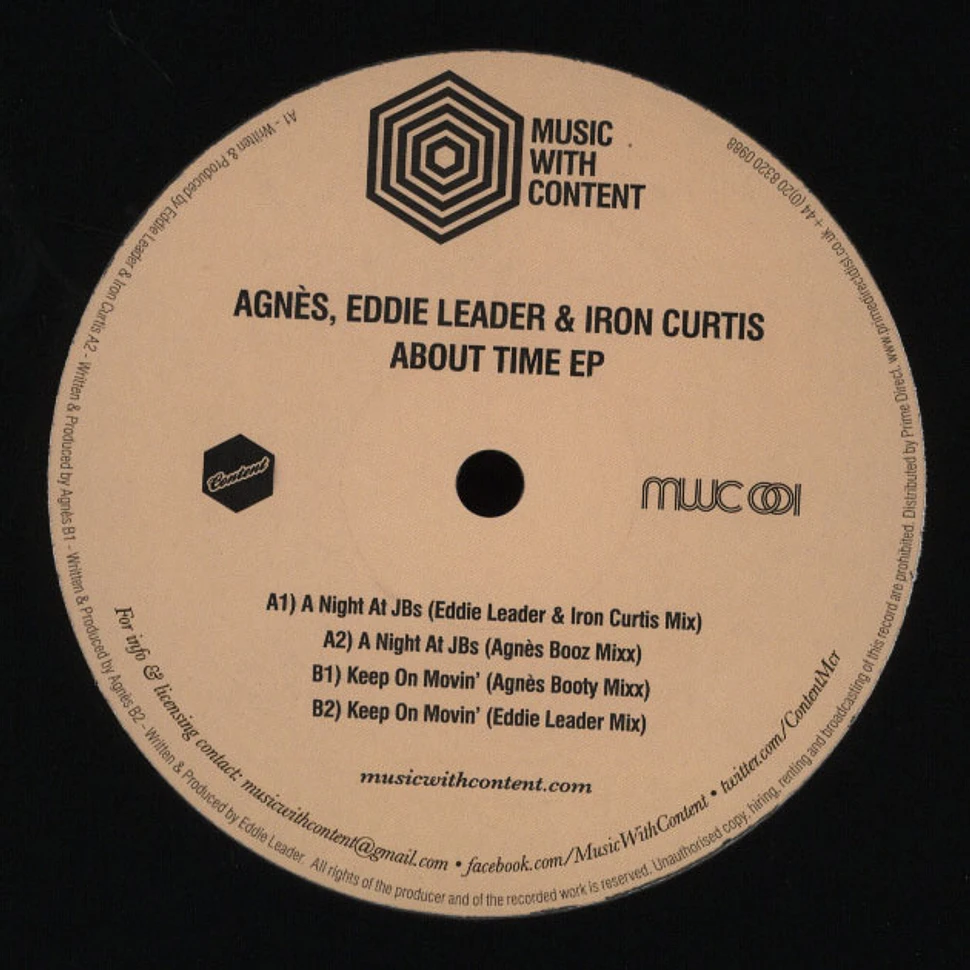 Agnès, Eddie Leader & Iron Curtis - About Time EP