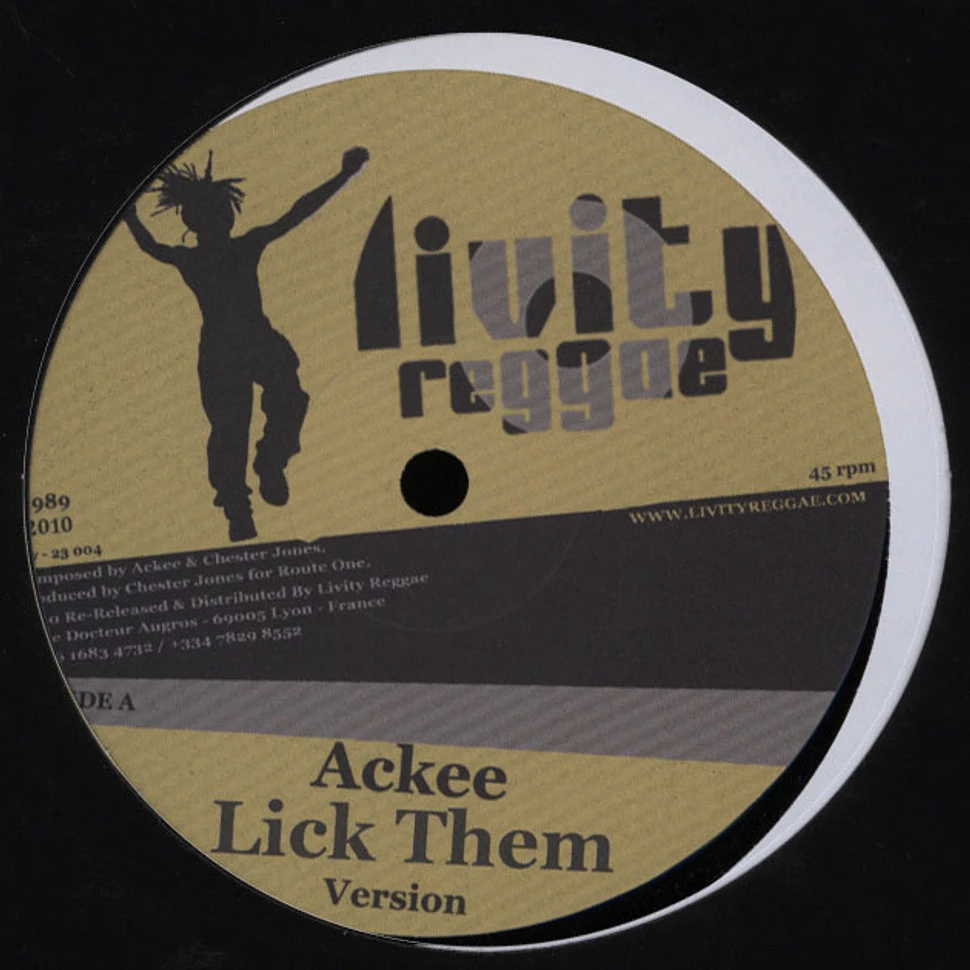 Ackee - Lick Them