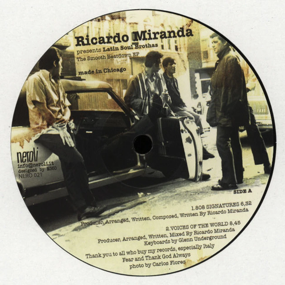 Ricardo Miranda pres. Latin Soul Brothas - EP