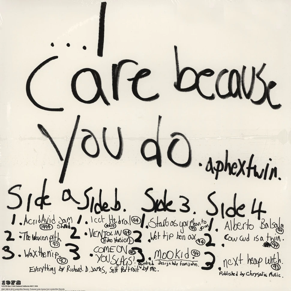 Aphex Twin - …I Care Because You Do