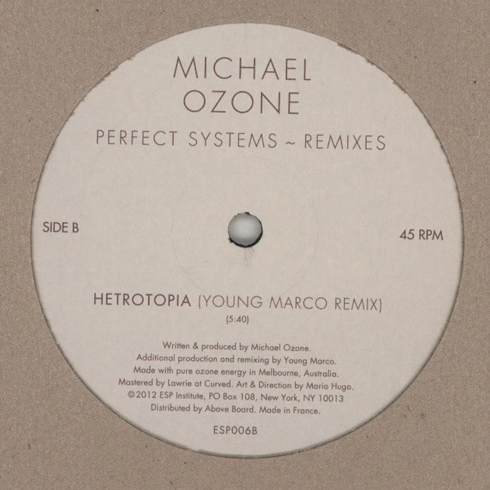 Michael Ozone - Perfect Systems Remixed