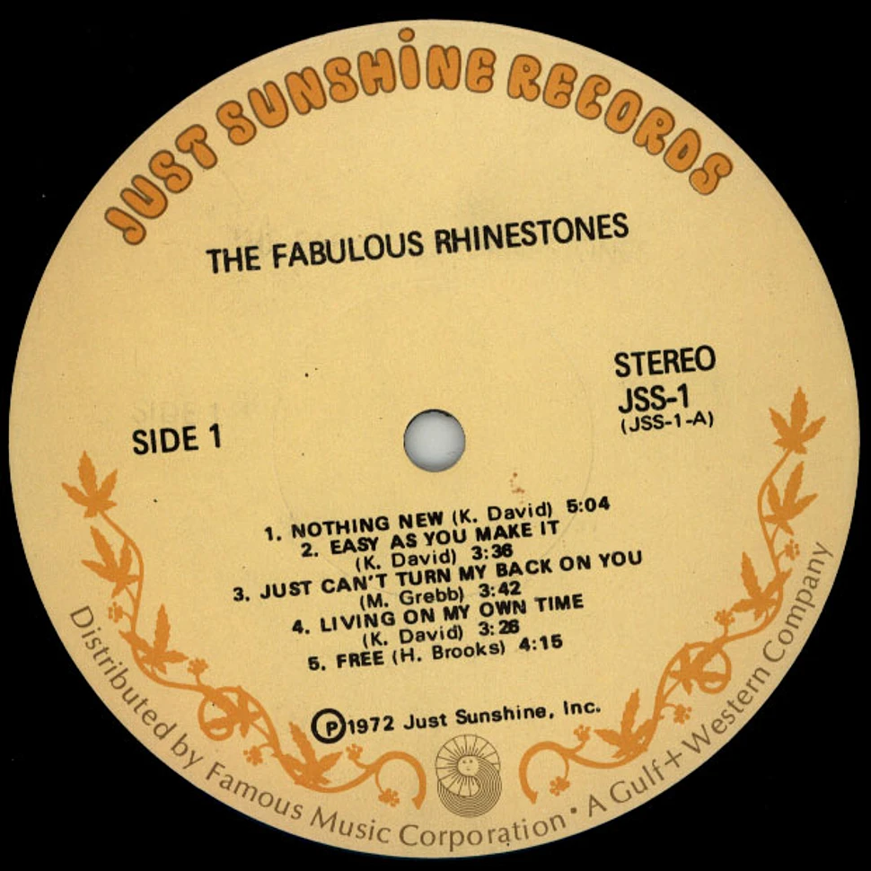 The Fabulous Rhinestones - The Fabulous Rhinestones