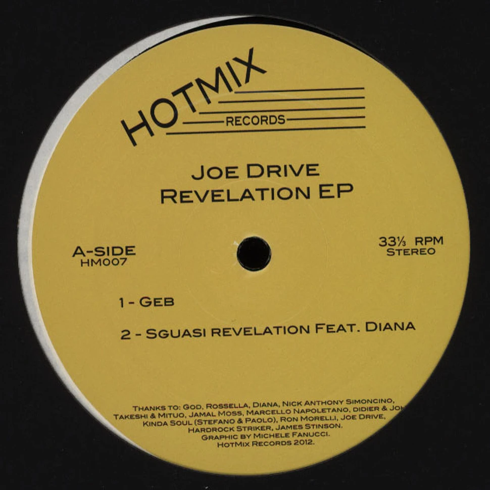 Joe Drive - Revelation EP