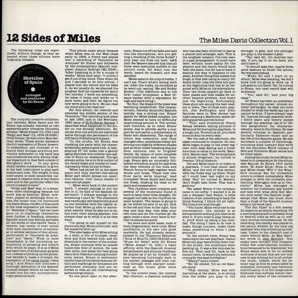 Miles Davis - The Miles Davis Collection Vol. 1 - 12 Sides Of Miles