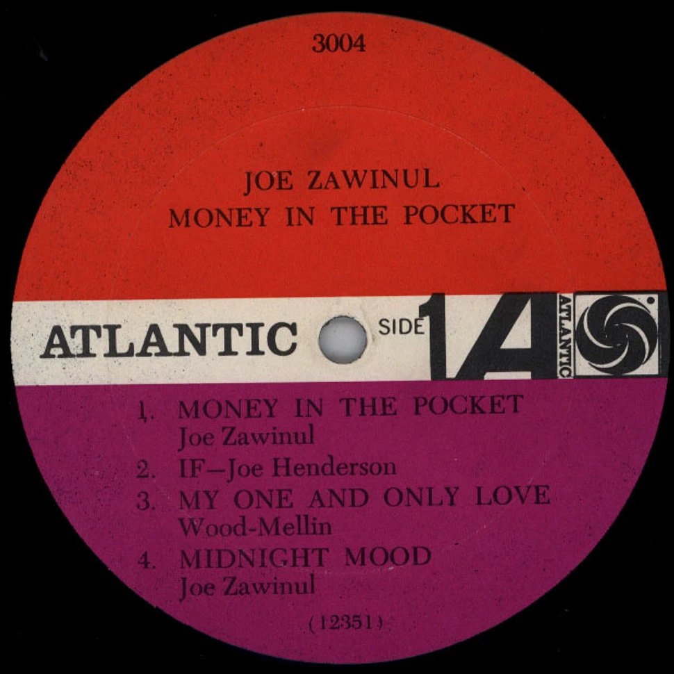 Joe Zawinul - Money In The Pocket