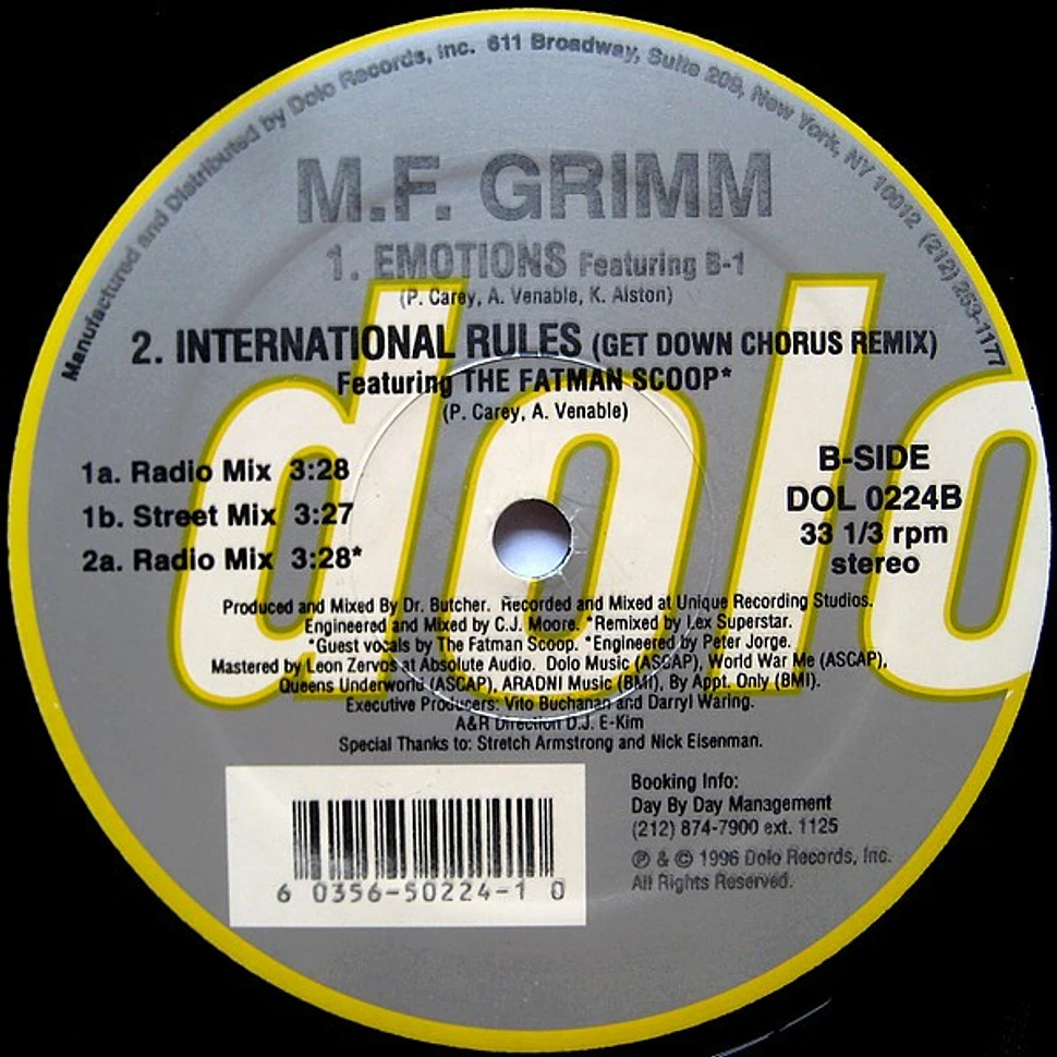 MF Grimm - Get Down