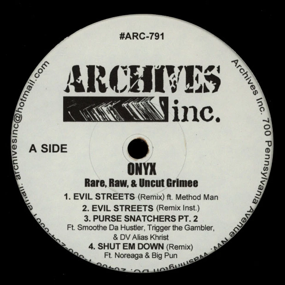 Onyx - Rare, Raw & Uncut Grimee