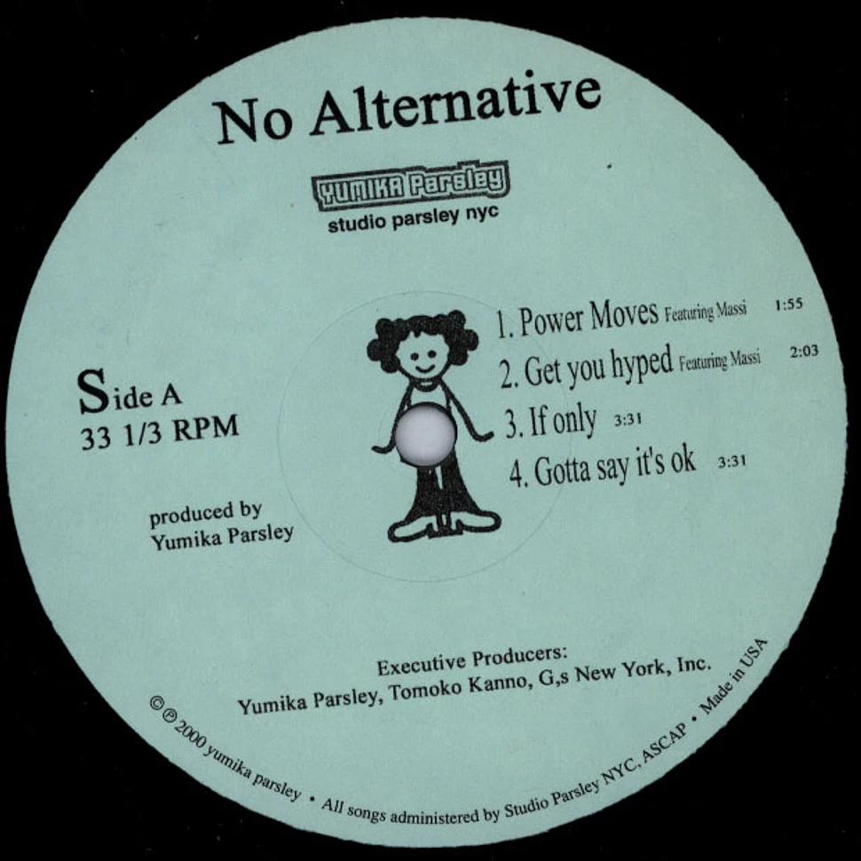 Yumika Parsley - No Alternative