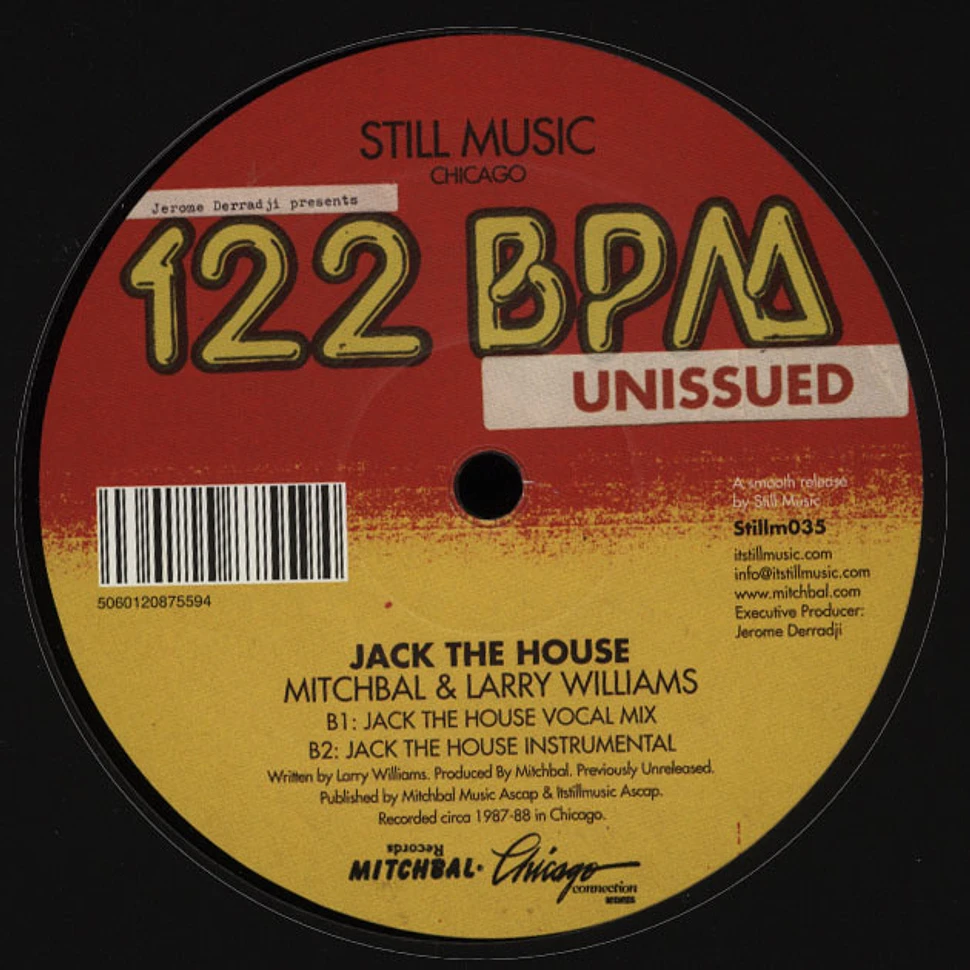 Mitchbal & Larry Williams - Jack The House