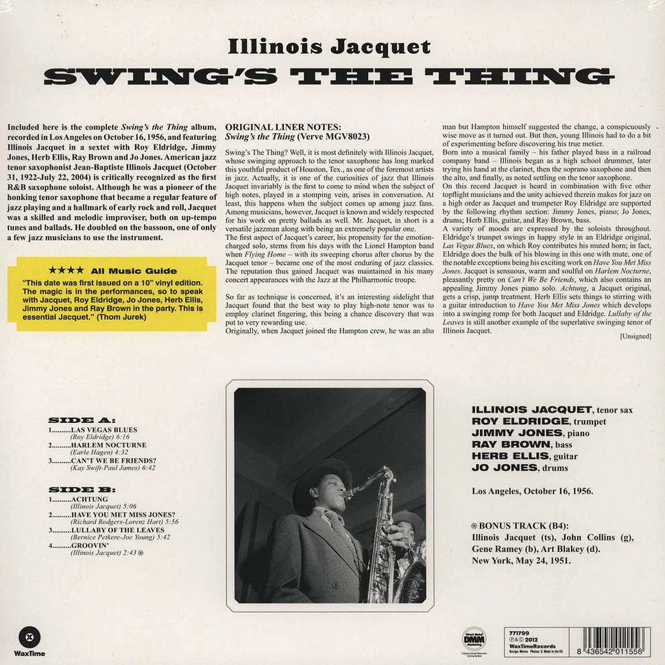 Illinois Jacquet - Swing's The Thing
