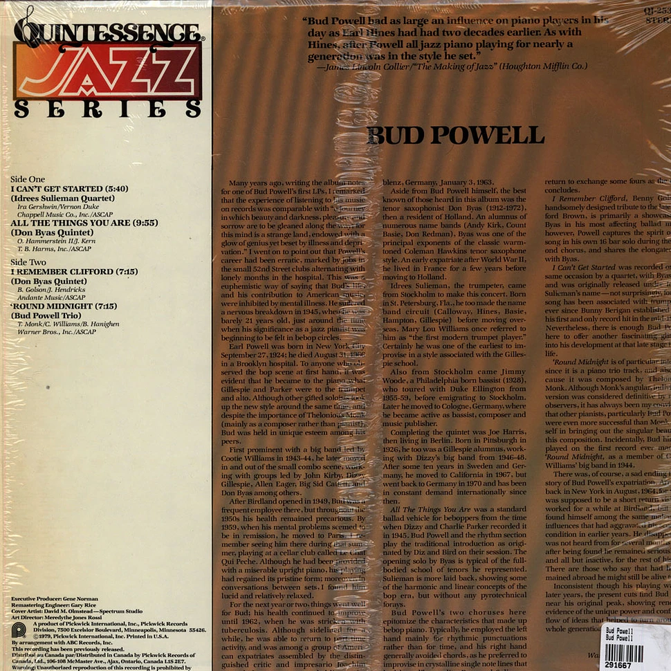 Bud Powell - Bud Powell