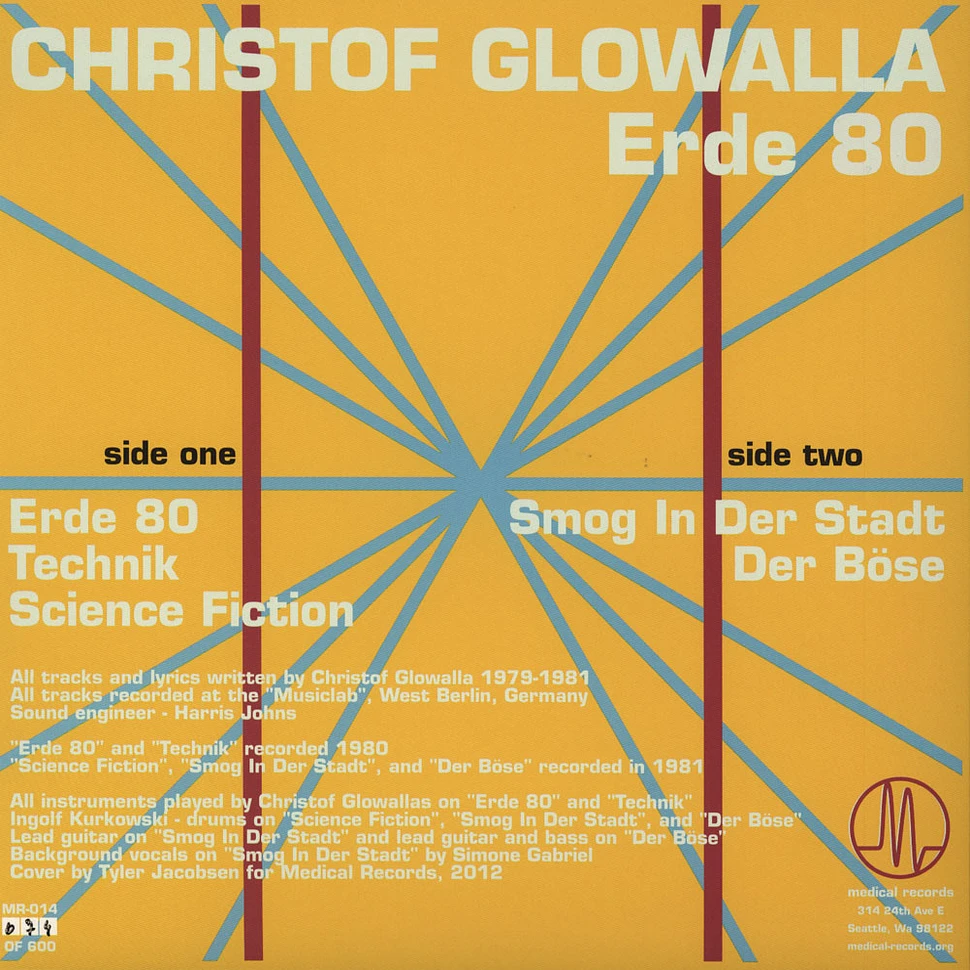 Christof Glowalla - Erde 80