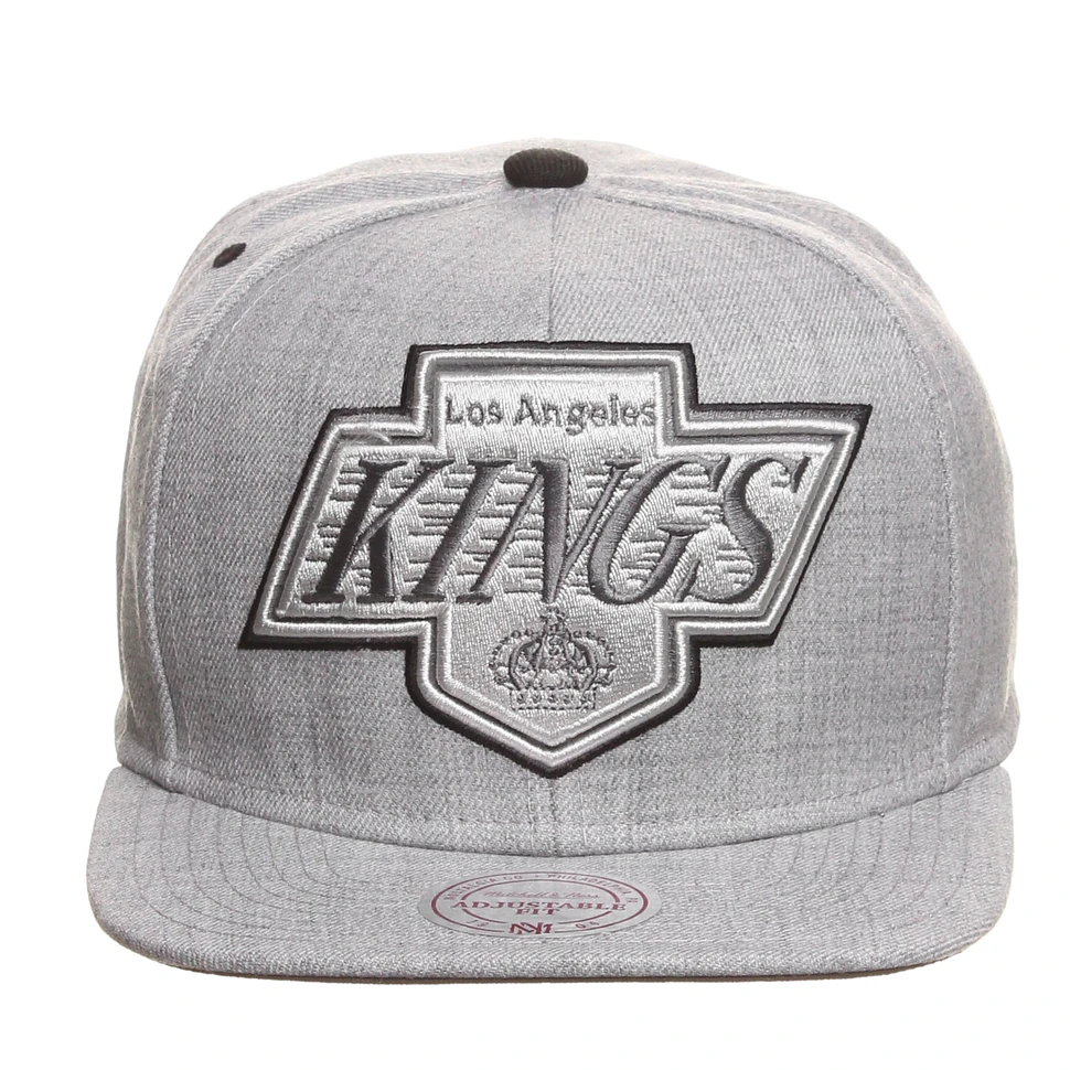 Mitchell & Ness - LA Kings NHL Dark Grey Road XL Snapback Cap