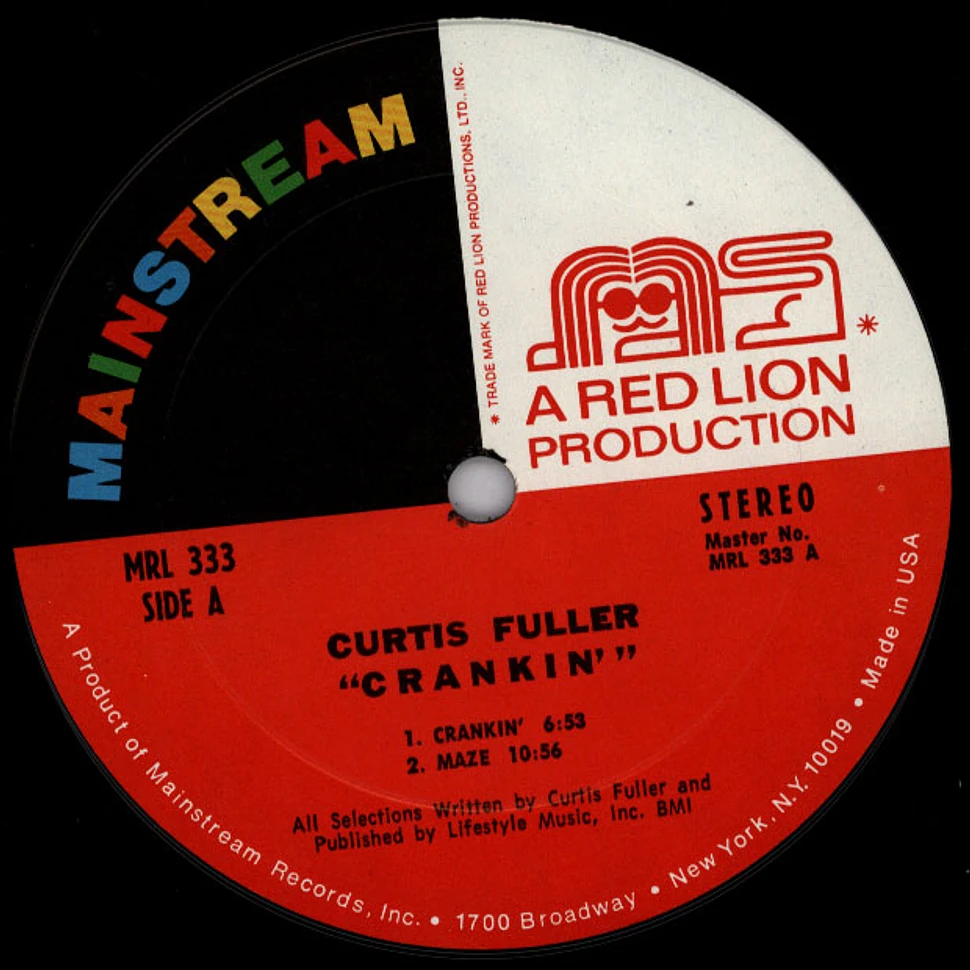 Curtis Fuller - Crankin'