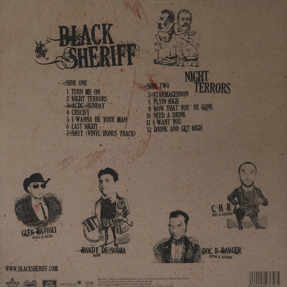 Black Sheriff - Night Terrors