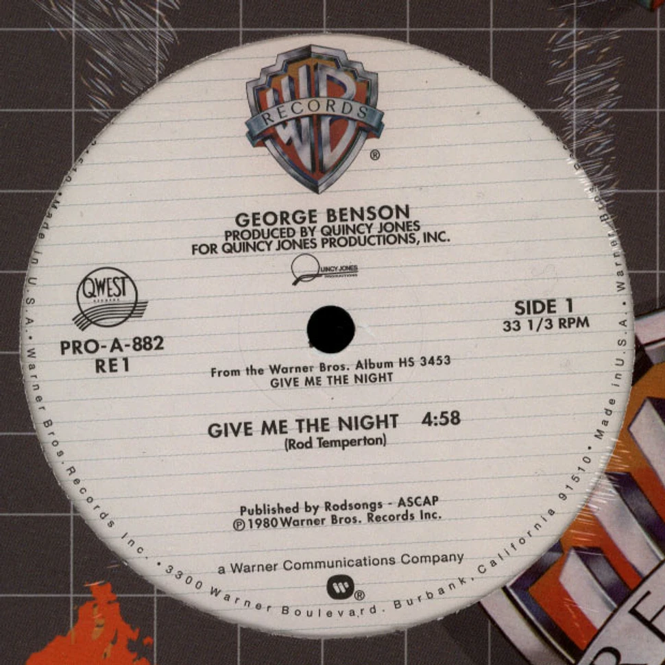 George Benson / Rufus & Chaka Khan - Give me the night / Ain't nobody